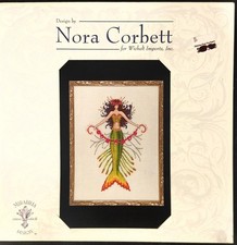 NUOVO Nora Corbett La Petite Mermaid CORAL CHARMS NC193 grafico punto croce