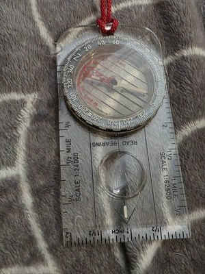 Fully Functional Vintage Silva Type 3 Navigational Pocket Compass Sweden