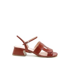 Women's Alterre Brown Snake Amal Customizable Sandal Brown snake