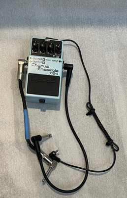 Boss CE-5 Chorus Ensemble Guitar Effect Pedal from Taiwan w/cables