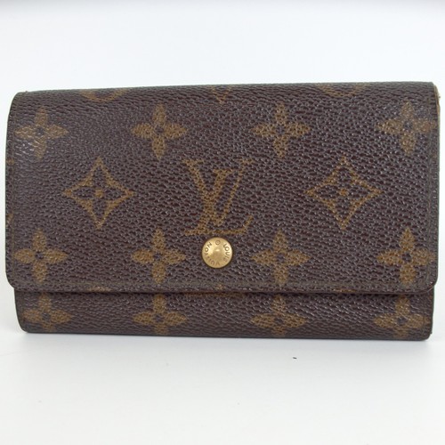 Authentic Louis Vuitton Monogram Porte Monnaie Billet M61730 Wallet[Used]42706
