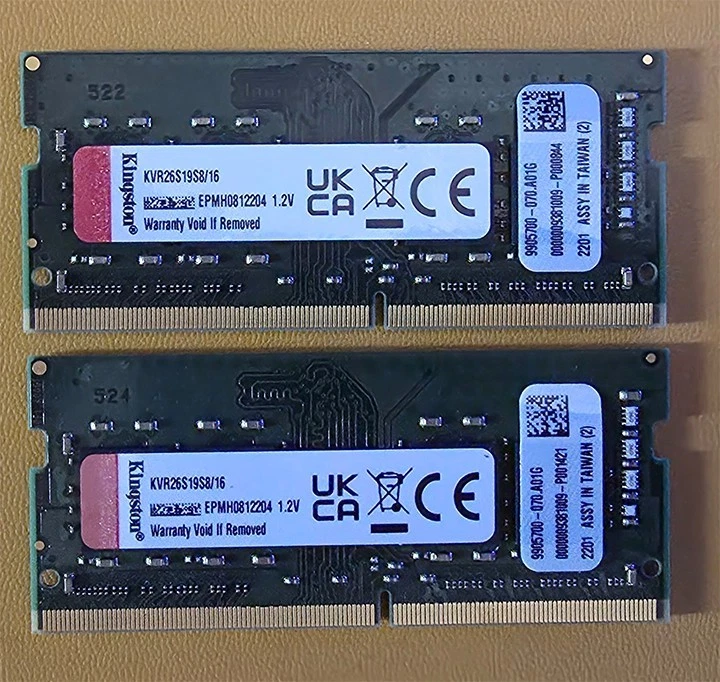 Kingston SO-DIMM 16 GB Computer Memory (RAM) for sale | eBay