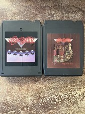 Aerosmith- 8-Track Lot of Two Rocks Toys I. The Attic Original Owner
