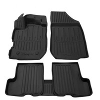 GummifußMatten FüR Dacia Sandero 2 2012-2020 3D Schalen Set Automatten
