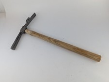 Vintage Jenbro Coach-Trimmer’s Leather Claw Hammer, Vehicle Upholstery, [E144]