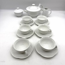 RICHARD GINORI SERVIZIO THE  CAFFE' CERAMICA  NUVOLA  design Sergio Asti vintage