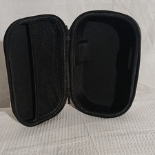 Black Nylon Hard Camera Case with Handle, Zipper Closure, Accessory Compartments