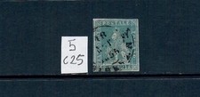 1851 TOSCANA 2 CRAZIE AZZURRO CHIA USATO DIFETTO COSTANTE C25 SASSONE n° 5 € 300