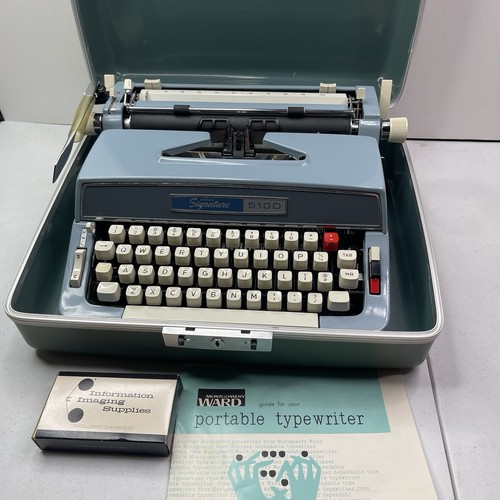 Montgomery Ward Signature Handschreibmaschine MDL-510D (1968 bis 1971) - Bild 1 von 6