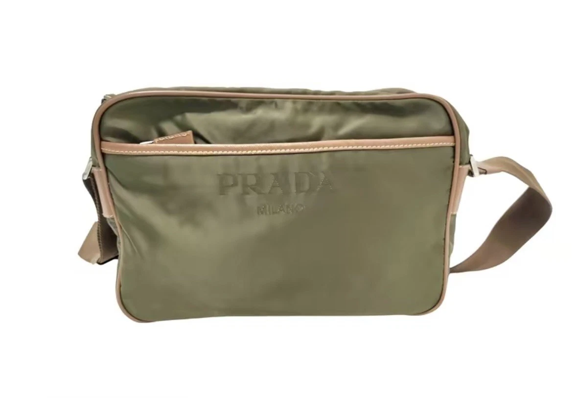 PRADA Crossbody Green Bags & Handbags for Women for sale | eBay