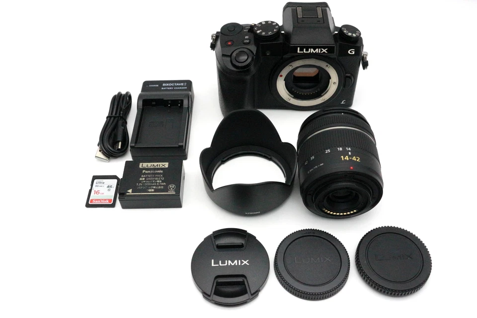 [MINT] Panasonic LUMIX DMC-G7 16MP 4K Micro 4/3 Mirrorless Camera  Only Japanese - Image 3 of 4