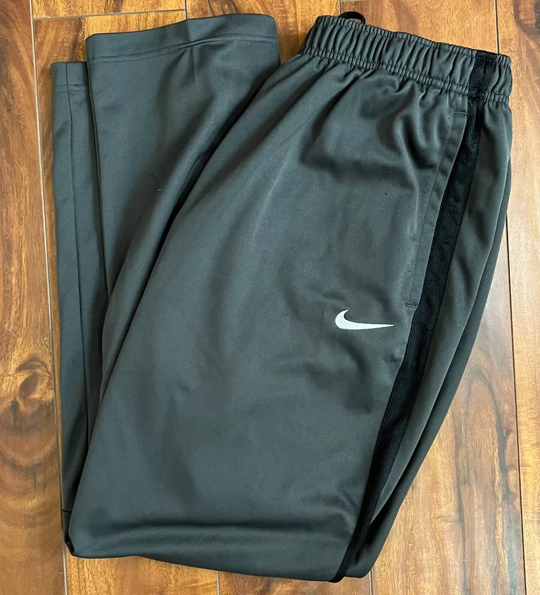 Nike Women's Epic Training Pants Pockets Gray Pant 836120-062 XL