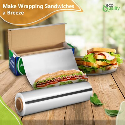 EJY IMPORT 18" X 500 Feet Heavy Duty Aluminum Foil Wrap | Commercial - View #5