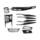 For BMW 5 Series G30 G31 2018-2023 ABS Carbon Fiber Interior Accessories Sticker