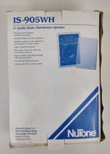 Nutone IS-905WH 5" Indoor Speakers White for IM-4406 Intercom System READ