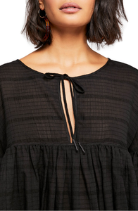 beaumont mews cropped peasant top