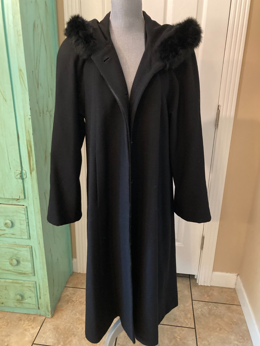 DONNYBROOK, VINTAGE, 100% WOOL, LINED, GENUINE FUR TRIMMED DONNYBROOK, VINTAGE, 100% WOOL, LINED, GENUINE FUR TRIMMED