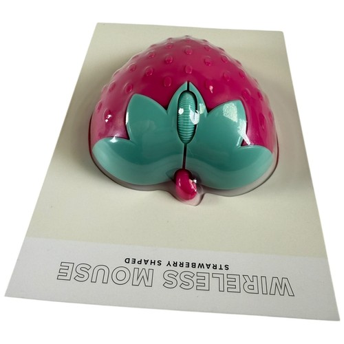Target Bullseye Playground 2024 STRAWBERRY Shaped Wireless Computer Mouse NEW! - Picture 4 of 6