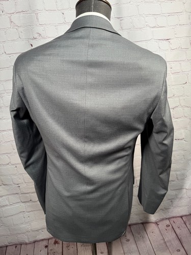 Neu Kenneth Cole Herren grau SLIM FIT FLEX-FIT 2-teilig Anzug 36R Sakko 29x32 Hose - Bild 6 von 15