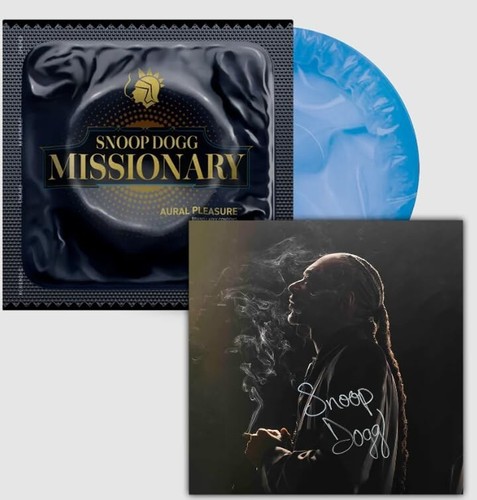 SIGNED: Snoop Dogg - Missionary Exclusive Blue Signed Picture Vinyl