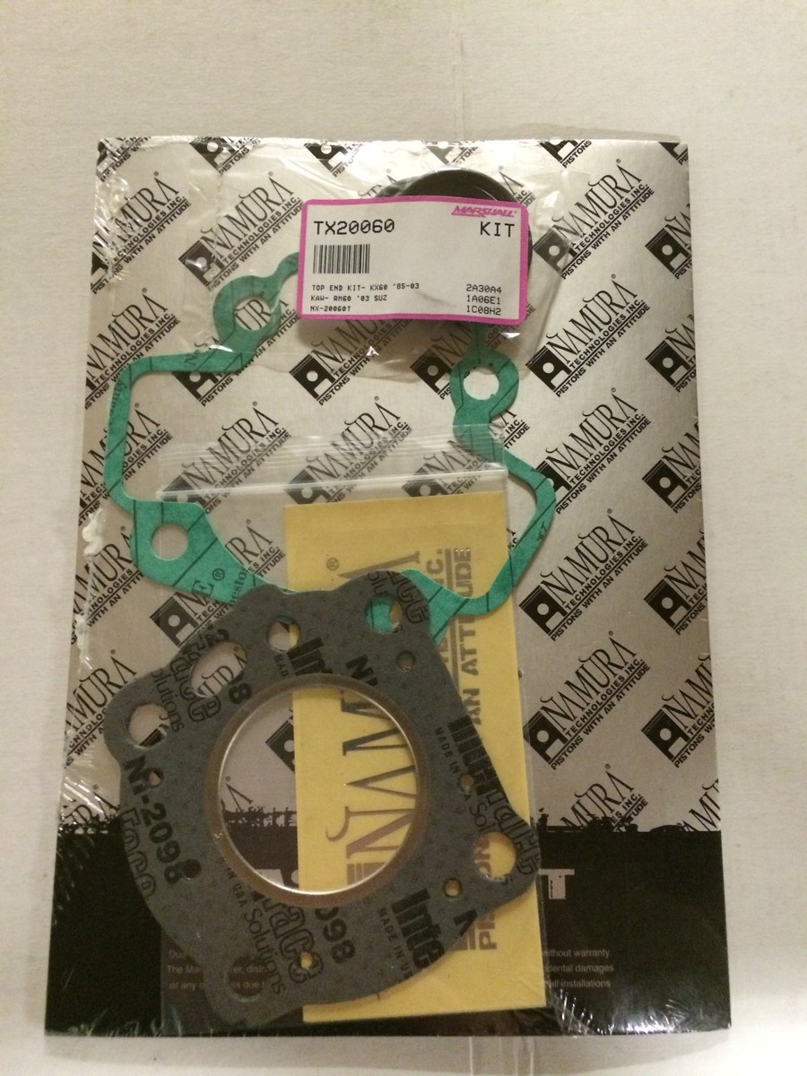 Namura Top End Engine Gasket Kit Kawasaki 85-03 KX 60 Suzuki 03 RM