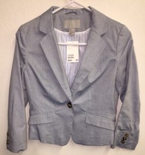 NEW H  M Blazer Jacket Single Button Size 6 NWT HM Classy Coat