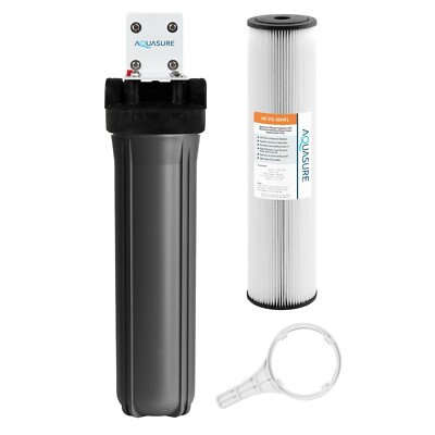 Fortitude V2 Series | High-Flow Whole House Pleated Sediment Water Filter