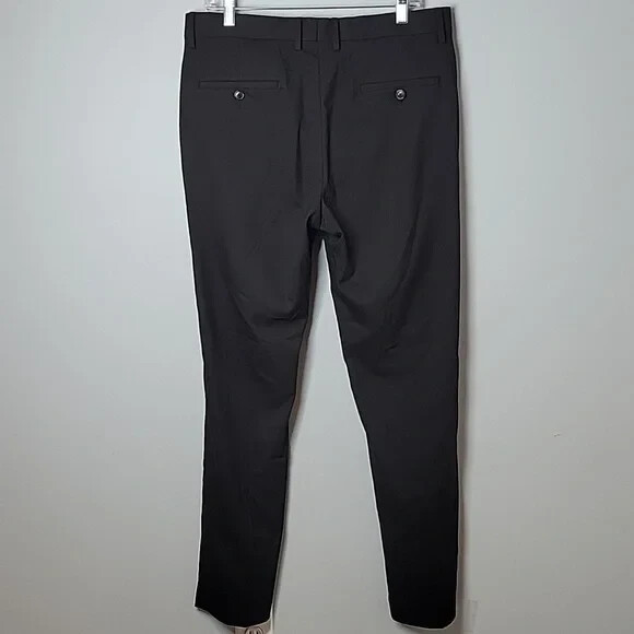 Kenneth Cole Reaction Men's Dress Pants Size 34x32 Black WPL 386