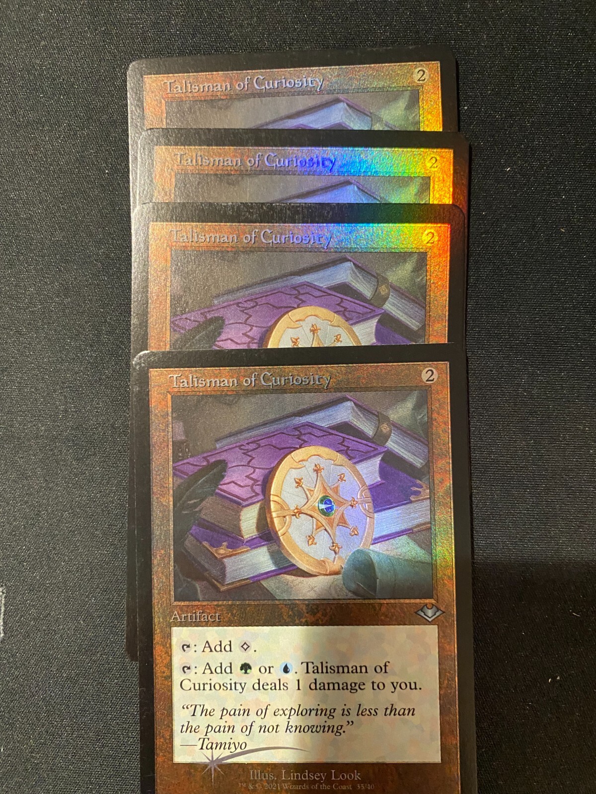 Mtg Uncommon Indiana Magic: The Gathering Mixed Card Lots Talisman Of Curiosity  MTG Card  Modern Horizons 3 Uncommon, Near Mint Non-Foil Zendikar Foil  Land MTG Individual Cards