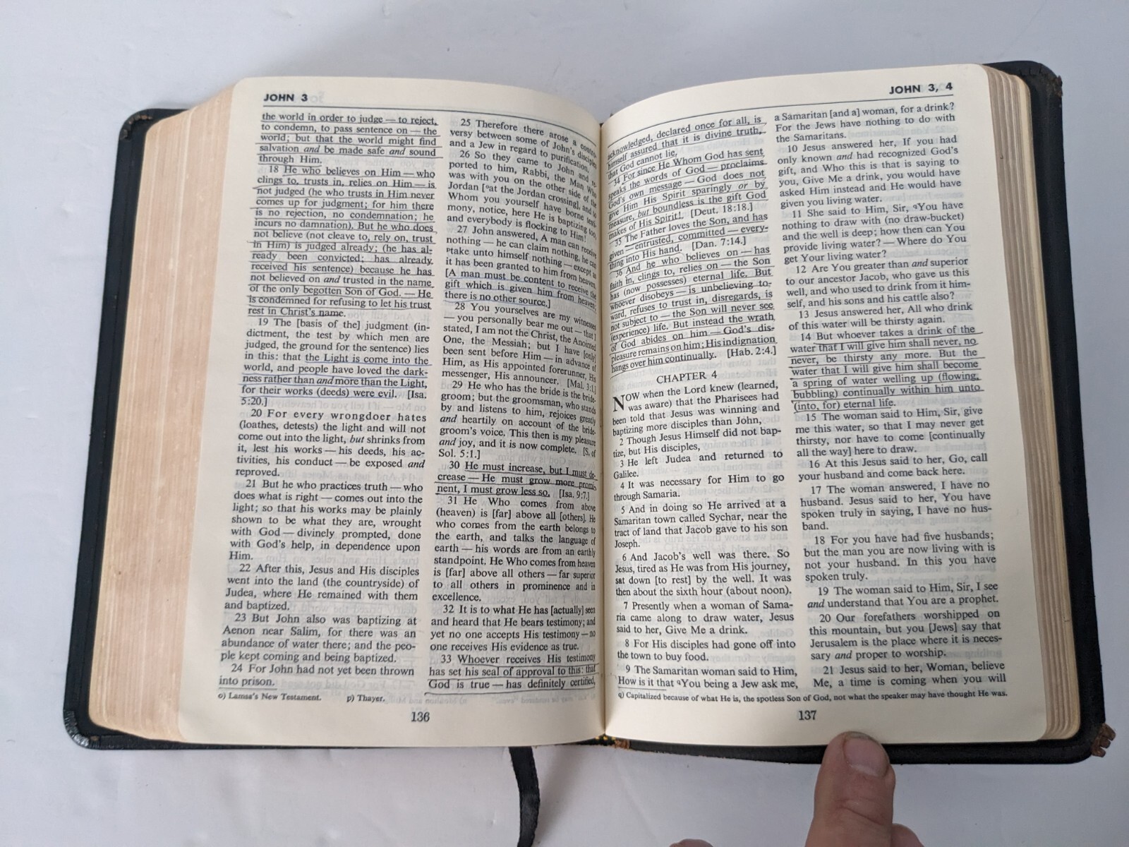 The Amplified Bible New And Old Testament Zondervan Black Leather Cover