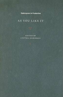 As You Like It Shakespeare Marshall Hardback Cambridge University Press