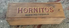 HORNITOS NUESTRO TEQUILA Dominoes in WOODEN BOX