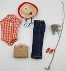 Vintage Picnic Set For Barbie - Very Cute