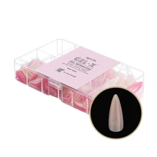 ARTME X APRÉS GEL-X TIPS - BASE COLOUR - NATURAL STILETTO MEDIUM - 10 SIZES