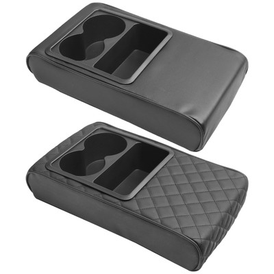 Arm Rast Cover Auto Mittelkonsole Pad Lift Leder Auto Armlehnen Kissen Tasse Rac