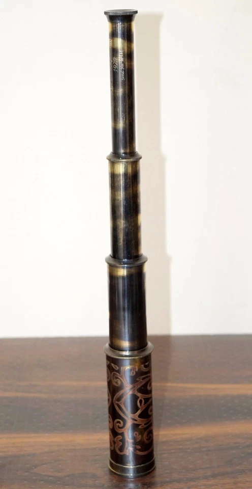15" Nautical Brass Spyglass Dollond London Marine Old Antique Telescope Maritime - Image 4 of 4