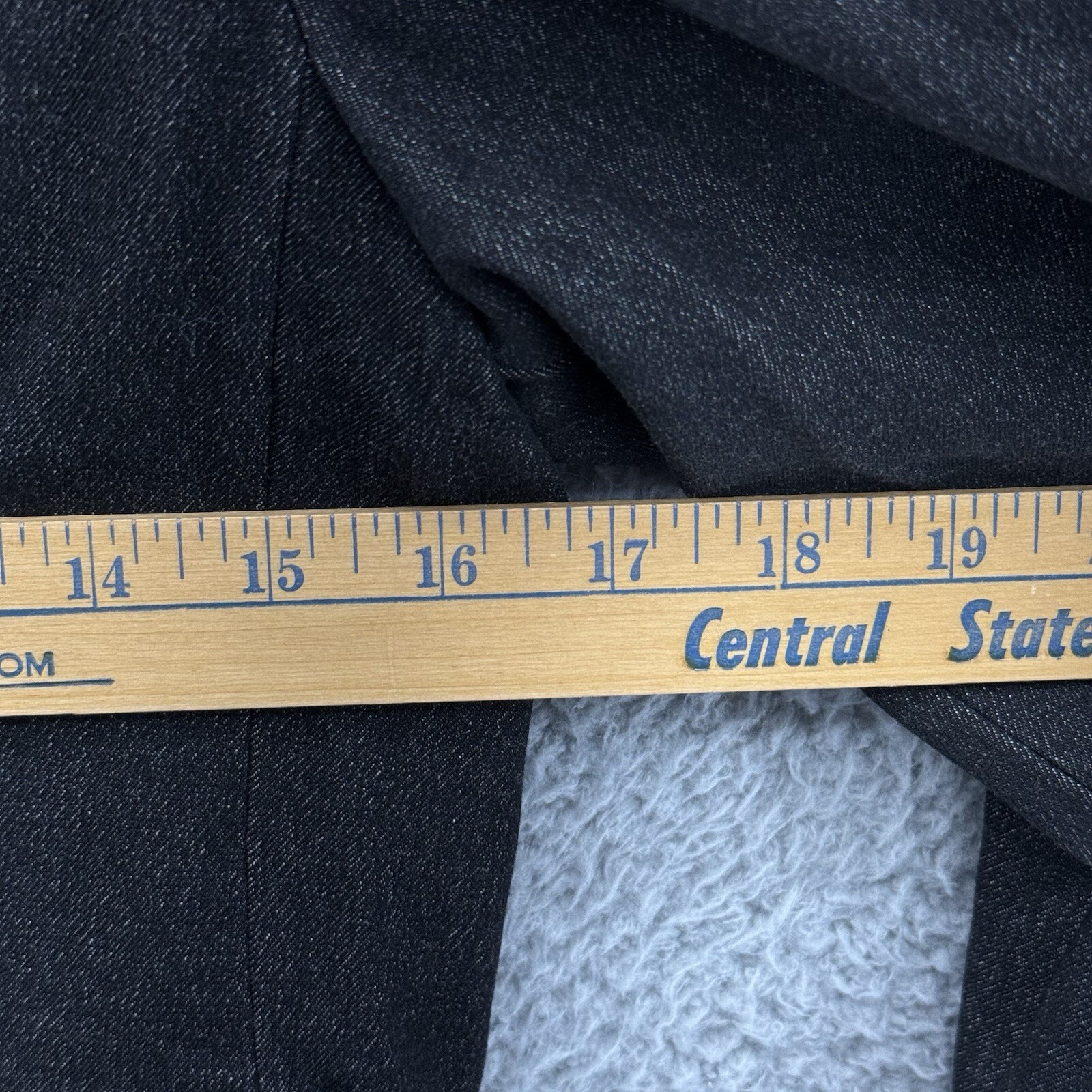 Express Design Studio Black Single Button Long Sl… - image 3