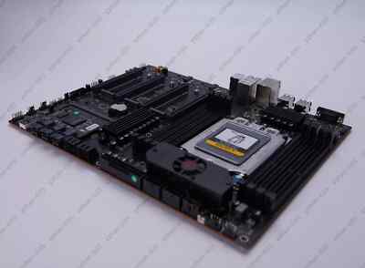 H12D-8D motherboard + AMD EPYC 7C13 CPU , 4 slots PCIe 4.0x 16