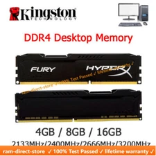 FURY DDR4 8GB 16GB 4GB 32GB 2666MHz PC4-21300 Desktop RAM Memory DIMM 288