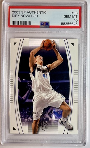 Dirk Nowitzki [Limited] #13 2003 SP Authentic card