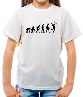 Evolution of Man Volleyball - Kinder T-Shirt - Volleyball Teamplayer Sport