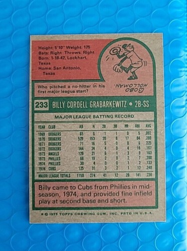 1975 Topps Baseball Cards Lot Pick A Card Player 1-330 - Picture 347 of 497