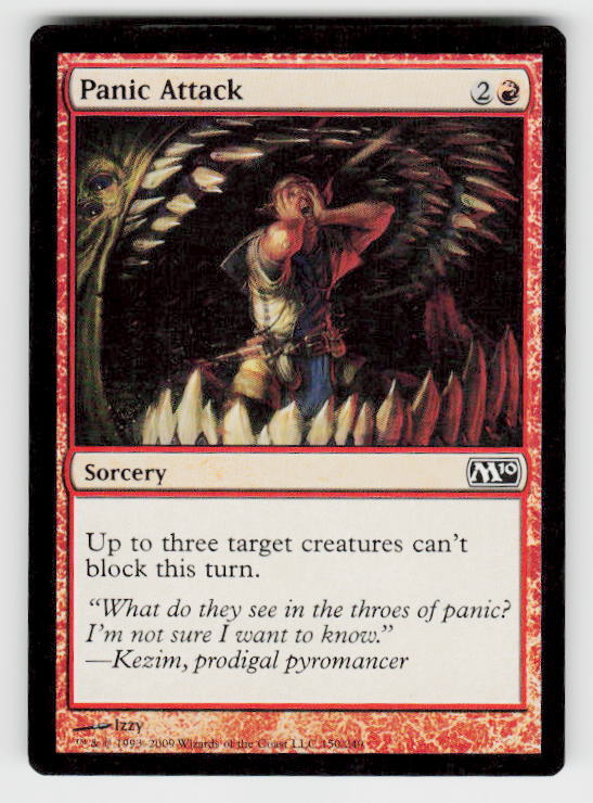 Magic 2010 (M10) #150 Panic Attack Non-Foil