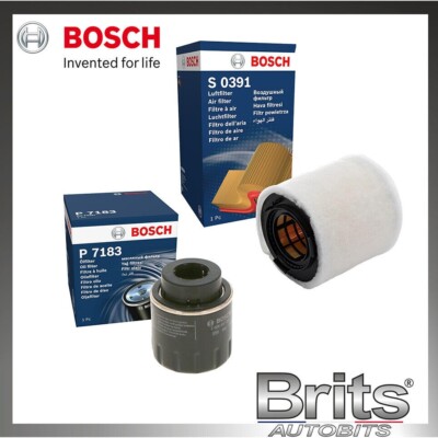 FOR SKODA FABIA 1.2 TSI MK2 - BOSCH SERVICE KIT OIL AIR FILTERS (2010 - 2014)