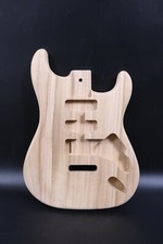Unfinished Electric Guitar Body SSH Paulownia Wood DIY Electric Guitar SANDED