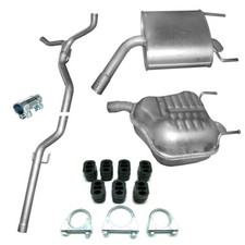 Komplette Auspuff  Auspuffanlage + Anbausatz für Opel Vectra C  175PS