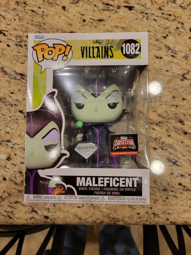 Funko Pop Disney Villains Maleficent Diamond TargetCon 2023 Exclusive #1082