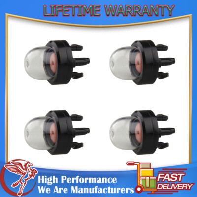 4Pack Primer Bulb Pump Bulbs for Homelite Echo Poulan Craftsman Chainsaw 188-512