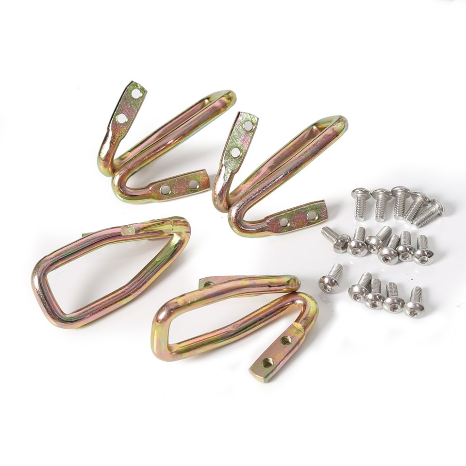 One Touch Opening Saddlebag Latch Lids Hardware Cover Hinge Kit For