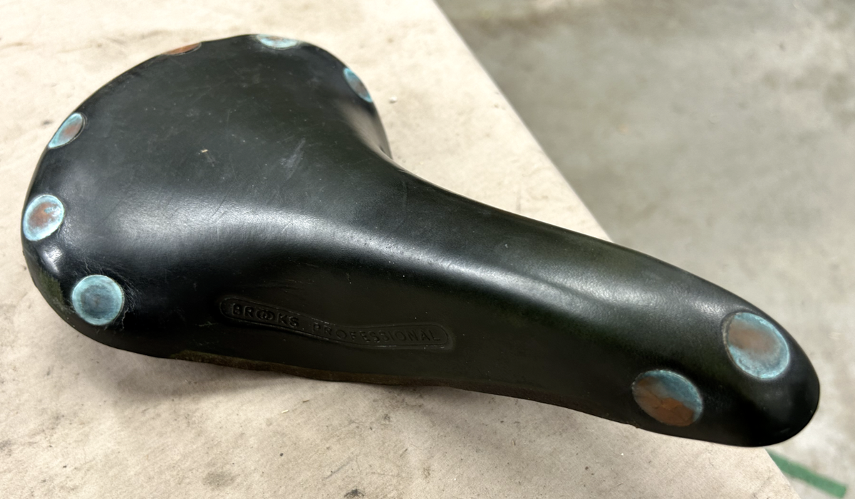 Selle Vélo Vintage Brooks - Modèle Patent 662070, Occasion
